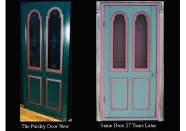 New & 27 Year Old Door New & 27 Year Old Door Photo