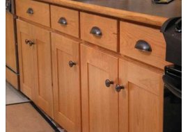 Continuous Grain in Drawer Fronts Continuous Grain in Drawer Fronts Photo