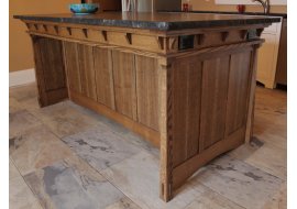 Quarter Cut Oak Island Back Quarter Cut Oak Island Back Photo