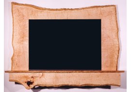 Blistered maple Mantel Mirror Blistered maple Mantel Mirror Photo