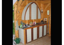 outdoor, summer kitchen outdoor, summer kitchen Photo